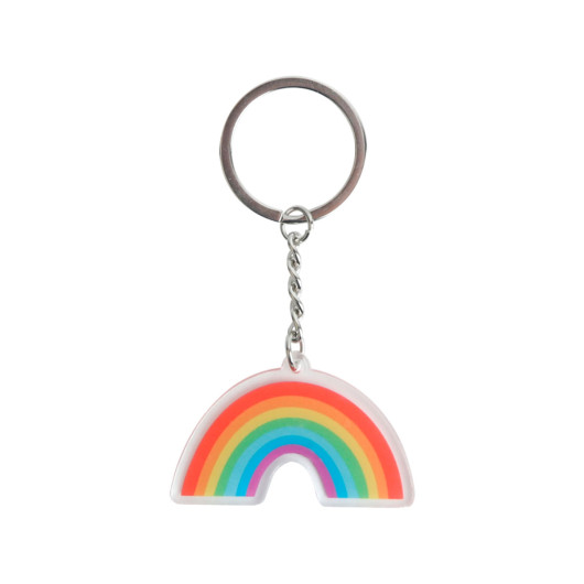 Custom Shaped Acrylic Keyrings Branded 5